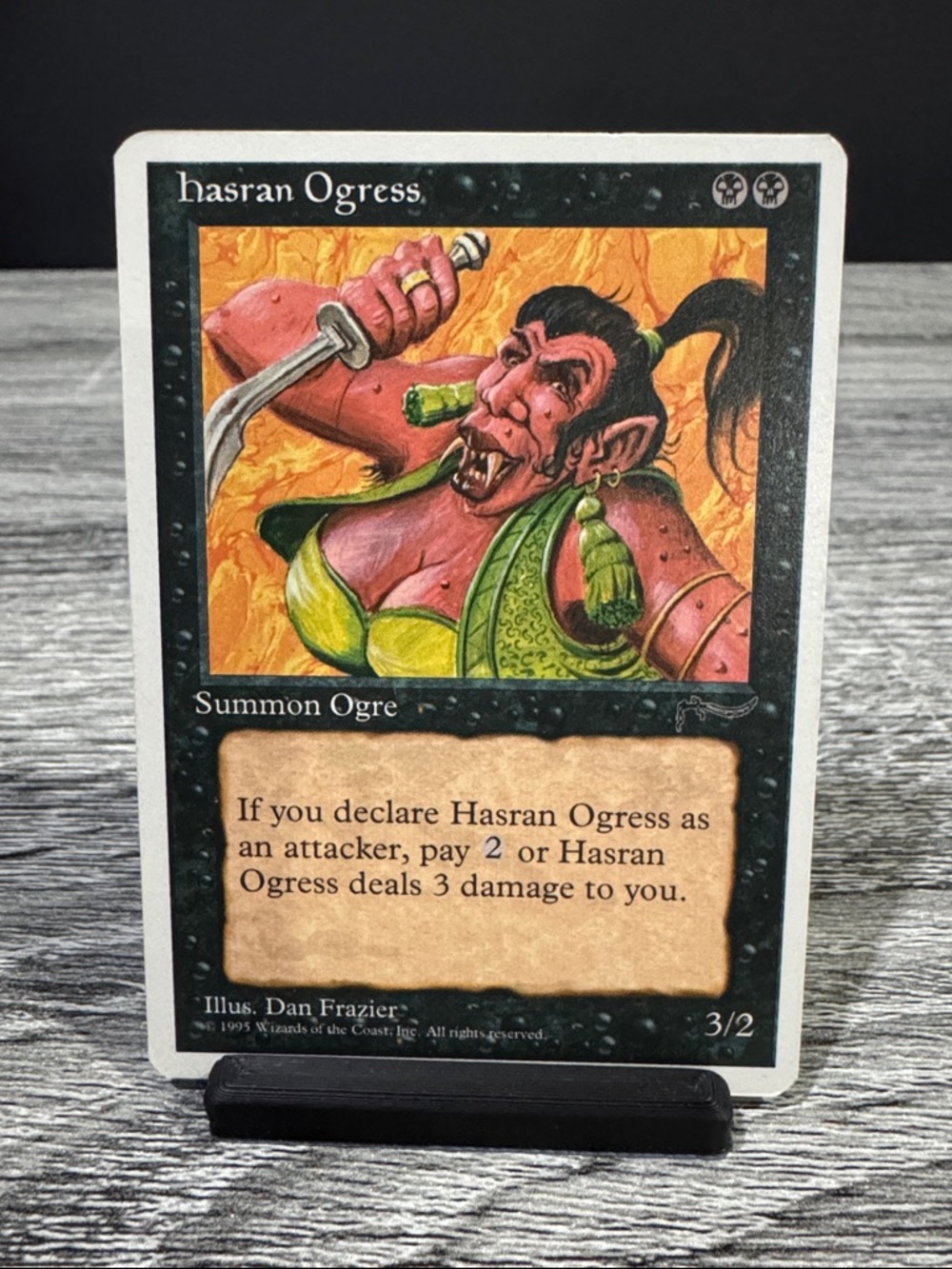 Magic: The Gathering | Arabian Nights: Hasran Ogress (1995) - Trading Card